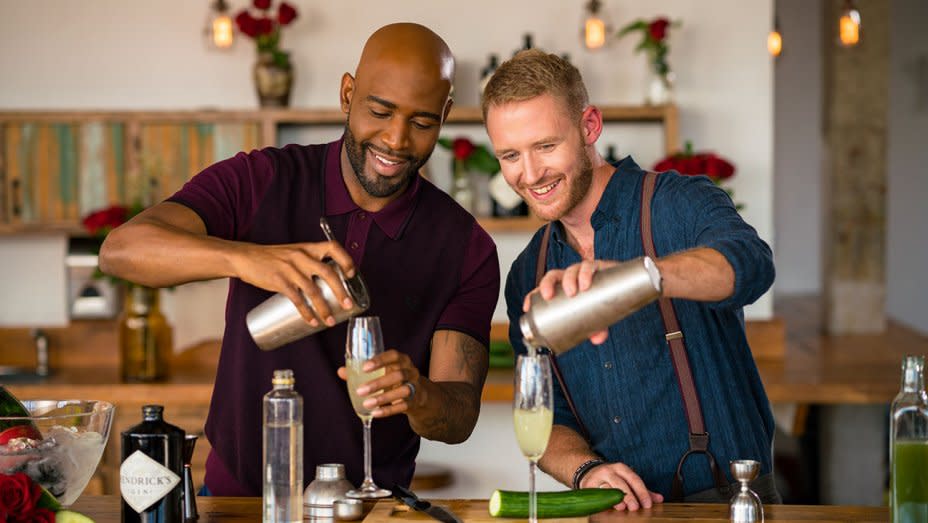 Karamo Brown's Gin Cucumber 75