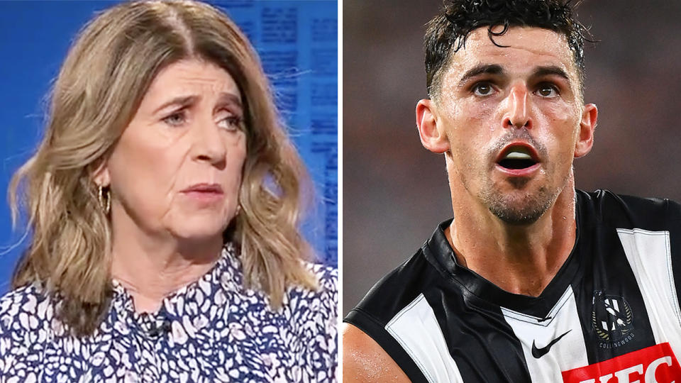 Caroline Wilson and Scott Pendlebury.