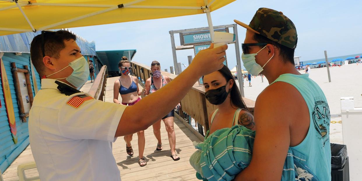 florida coronavirus july 4 beach