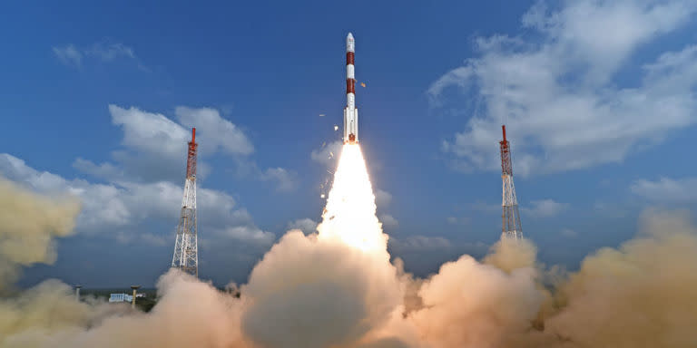 Photo credit: ISRO / AP