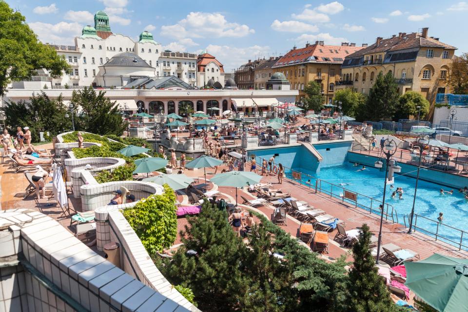 budapest gellert baths