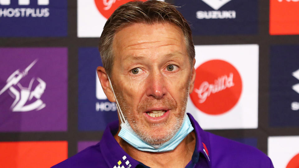 Melbourne Storm coach Craig Bellamy says it would be 'ridiculous' if referees started handing out more sin-bins. (Photo by Mike Owen/Getty Images)