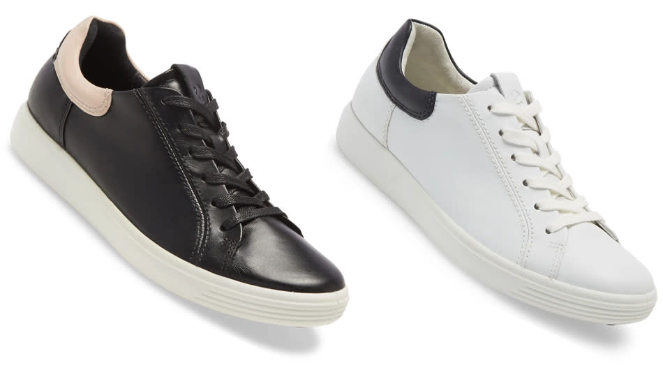 The Ecco Soft 7 Street Sneaker is a podiatrist-recommended shoe that's also the epitome of style. (Photo: Nordstrom)