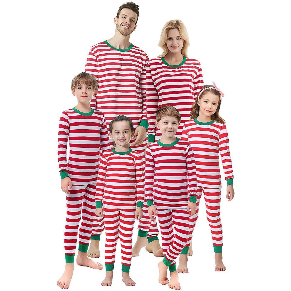 Best Elf-Themed: Shelry Matching Family Christmas Pajamas