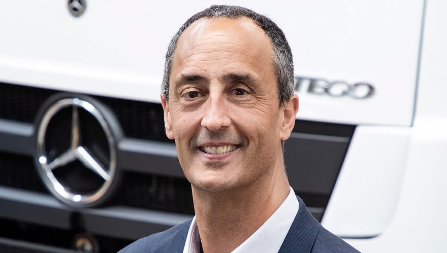 Raúl Barcesat, presidente de Mercedes-Benz Camiones y Buses