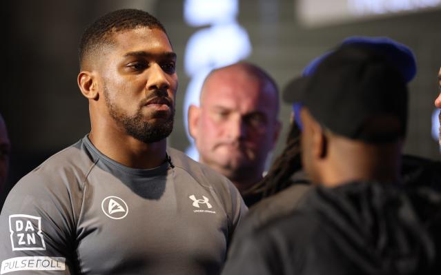 Anthony Joshua v Jermaine Franklin: Behind the scenes at Texas