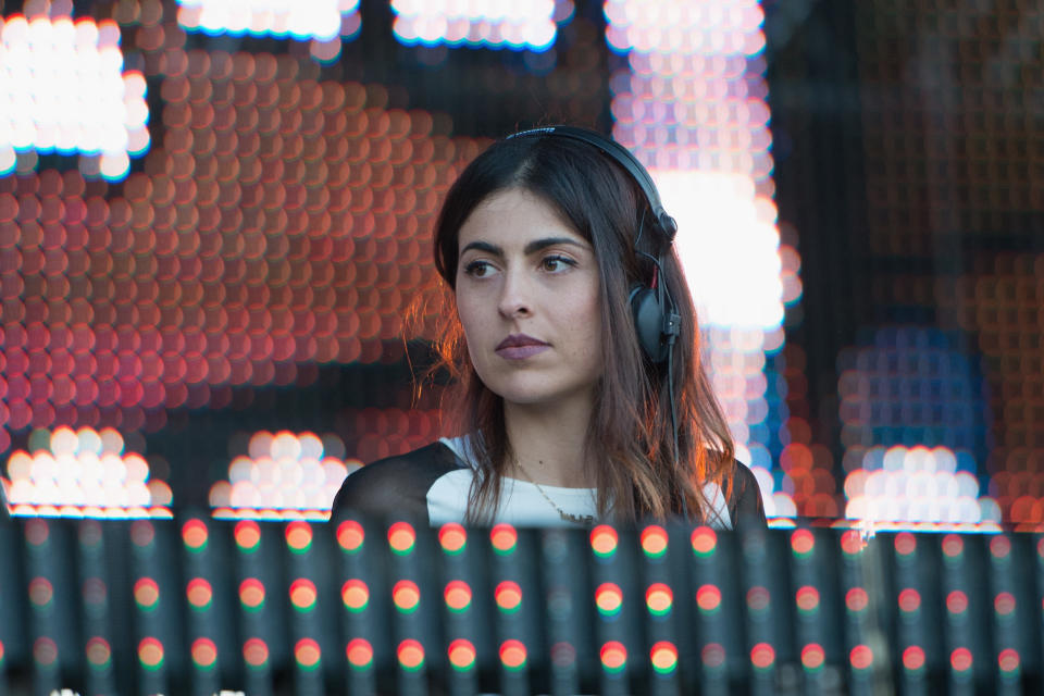 JOLIET, IL - MAY 24: Anna Lunoe performs during 2013 Electric Daisy Carnival Chicago at Chicagoland Speedway on May 24, 2013 in Joliet City. (Photo by Daniel Boczarski/Getty Images)