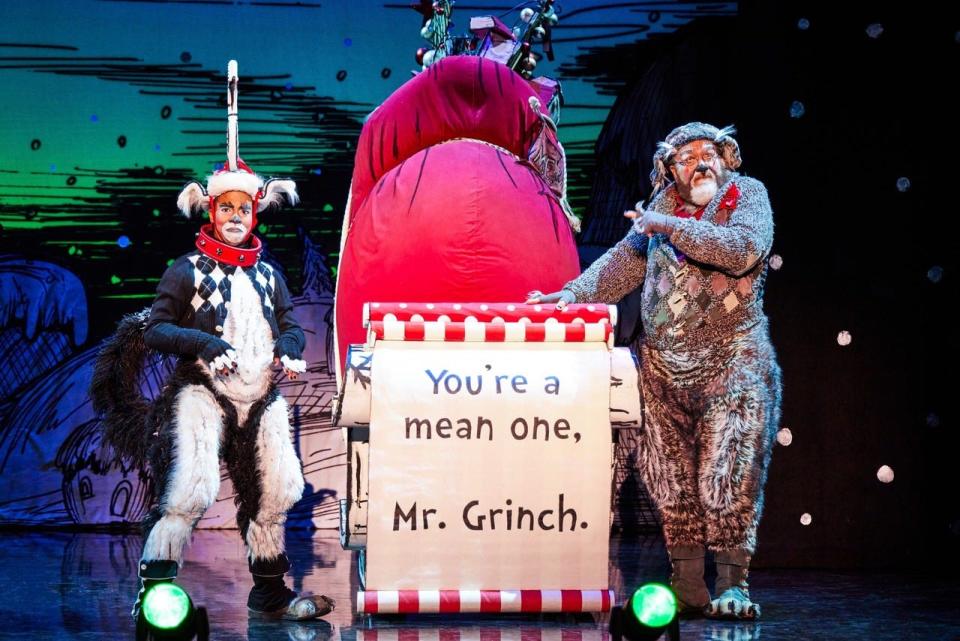 Dr. Seuss’ "How the Grinch Stole Christmas" is coming to IU Auditorium in November 2024.