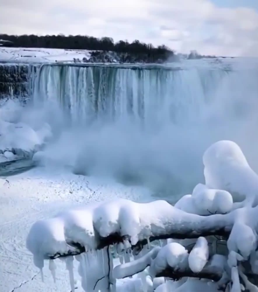 Niagara Falls in January 2019.