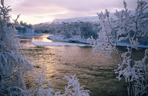 It's a great base for a wintery holiday - Credit: GETTY