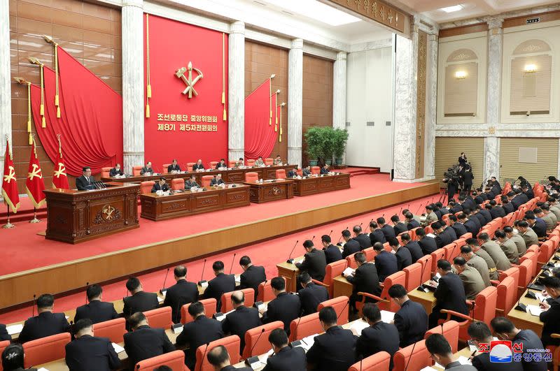 Fifth Enlarged Plenary Meeting of Eighth WPK Central Committee in Pyongyang