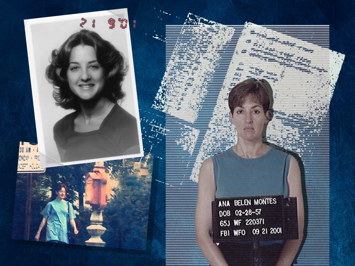 Ana Montes, 65, is about to be released from prison after serving more than 20 years in prison for spying for Cuba as a top-level US intelligence analyst (FBI/Montes Family)