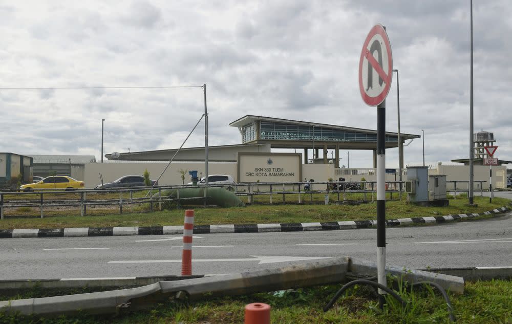 A general view of the Malaysian Air Force base in Kota Samarahan August 13, 2021. — Bernama pic