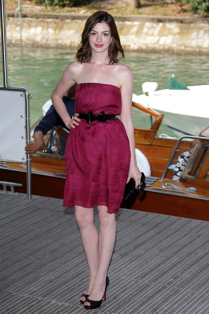 Venice Film Festival 2008 Anne Hathaway Rachel Getting Married photocall