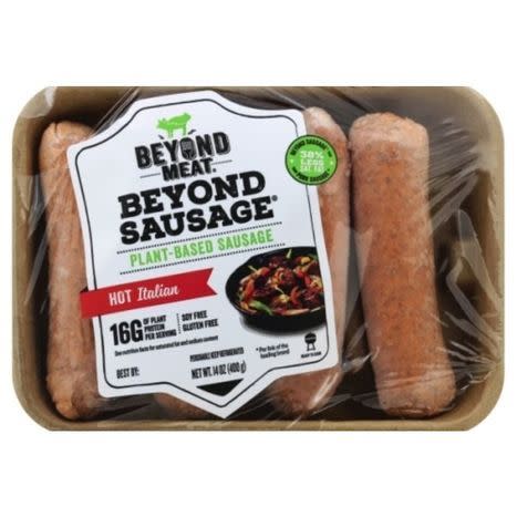 Beyond Meat Beyond Sausage, Italian, Hot - 14 Ounces