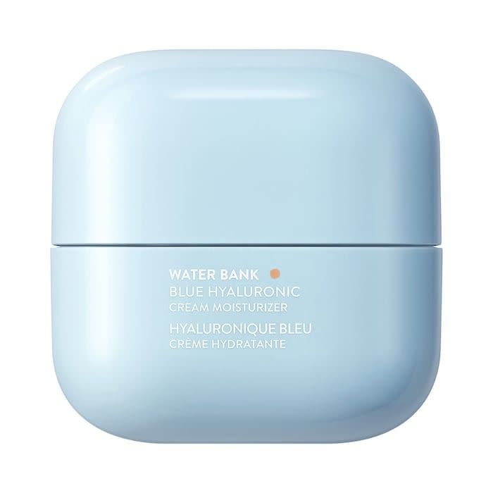 <p><a href="https://go.redirectingat.com?id=74968X1596630&url=https%3A%2F%2Fwww.sephora.com%2Fproduct%2Flaneige-water-bank-blue-hyaluronic-cream-moisturizer-P482693&sref=https%3A%2F%2Fwww.harpersbazaar.com%2Fbeauty%2Fskin-care%2Fg45863571%2Fbest-moisturizer-for-acne-prone-skin%2F" rel="nofollow noopener" target="_blank" data-ylk="slk:Shop Now;elm:context_link;itc:0;sec:content-canvas" class="link rapid-noclick-resp">Shop Now</a></p><p>Water Bank Blue Hyaluronic Cream Moisturizer </p><p>sephora.com</p><p>$40.00</p>