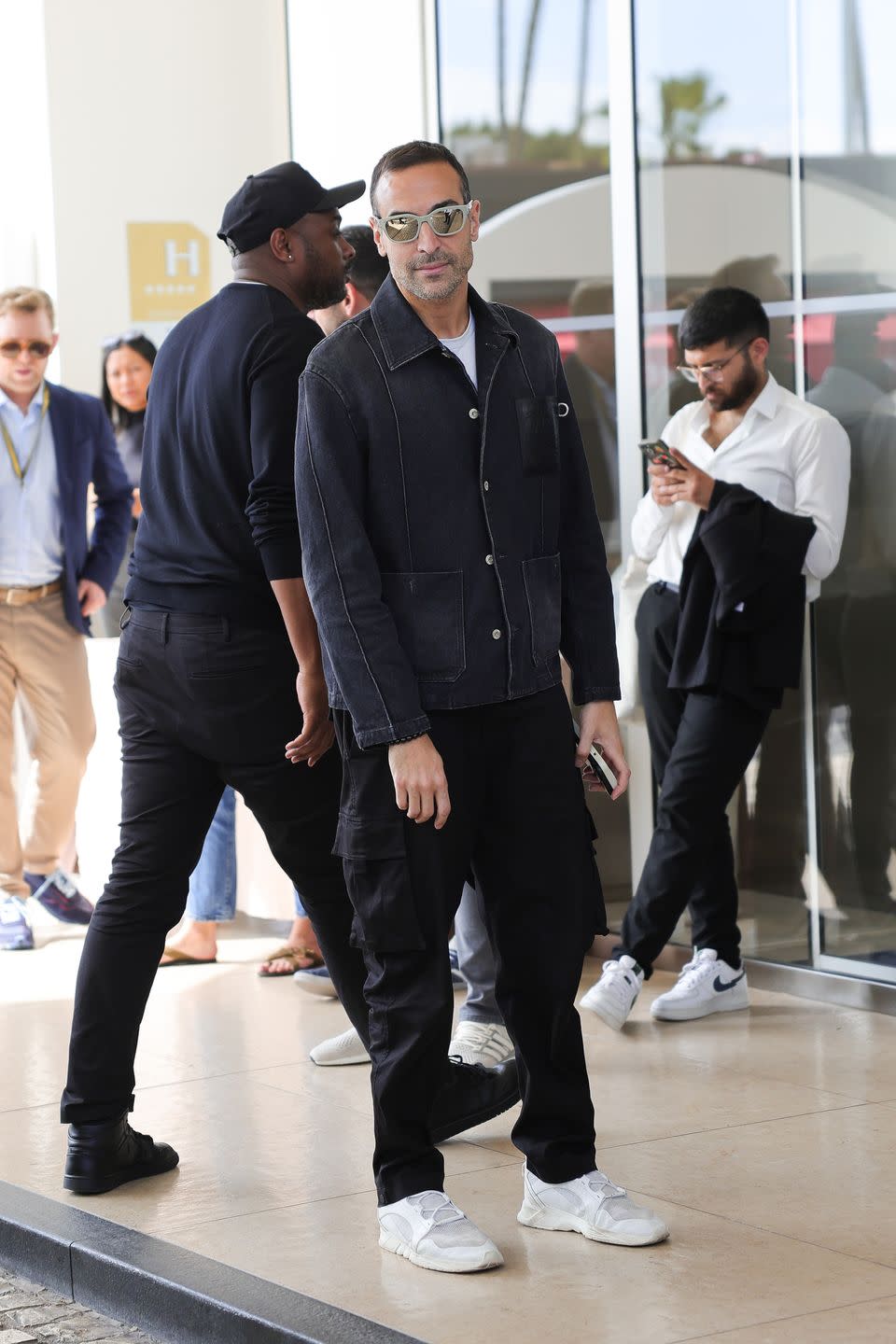 cannes, france may 13 mohammed al turki is seen arriving at hotel martinez ahead of the 77th cannes film festival on may 13, 2024 in cannes, france photo by jacopo raulegc images