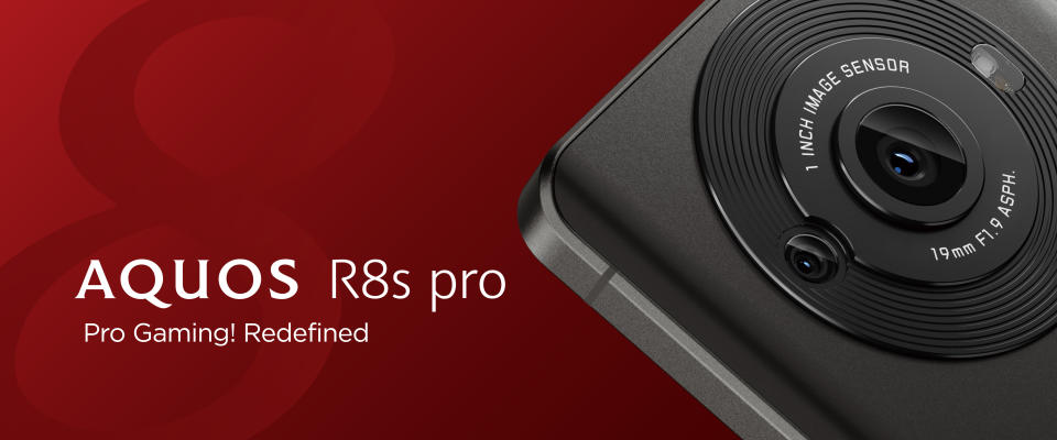 The AQUOS R8s pro boasts an excellent performance without overheating with its heat-releasing system