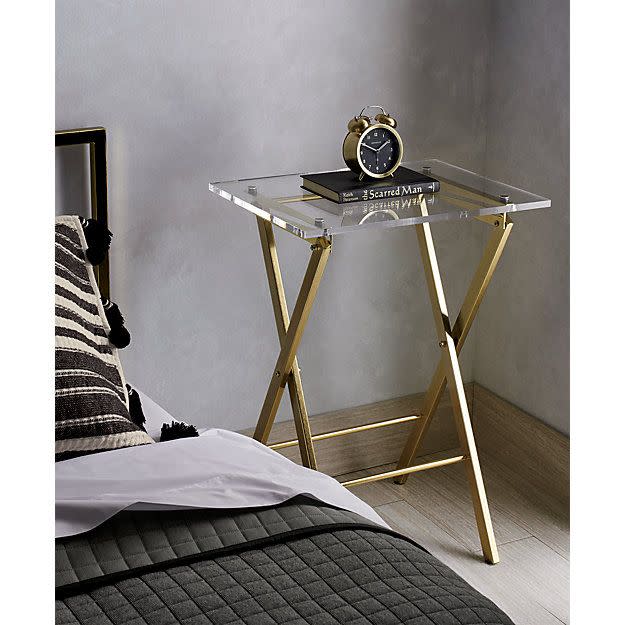 5) Novo Acrylic Folding Table