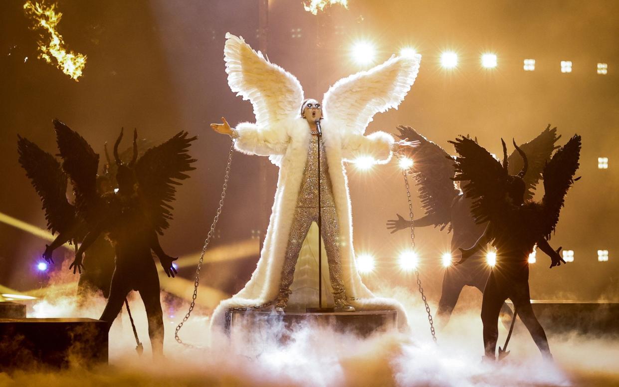 eurovision song contest 2021 semi final 1 review -  ROBIN VAN LONKHUIJSEN/EPA-EFE/Shutterstock