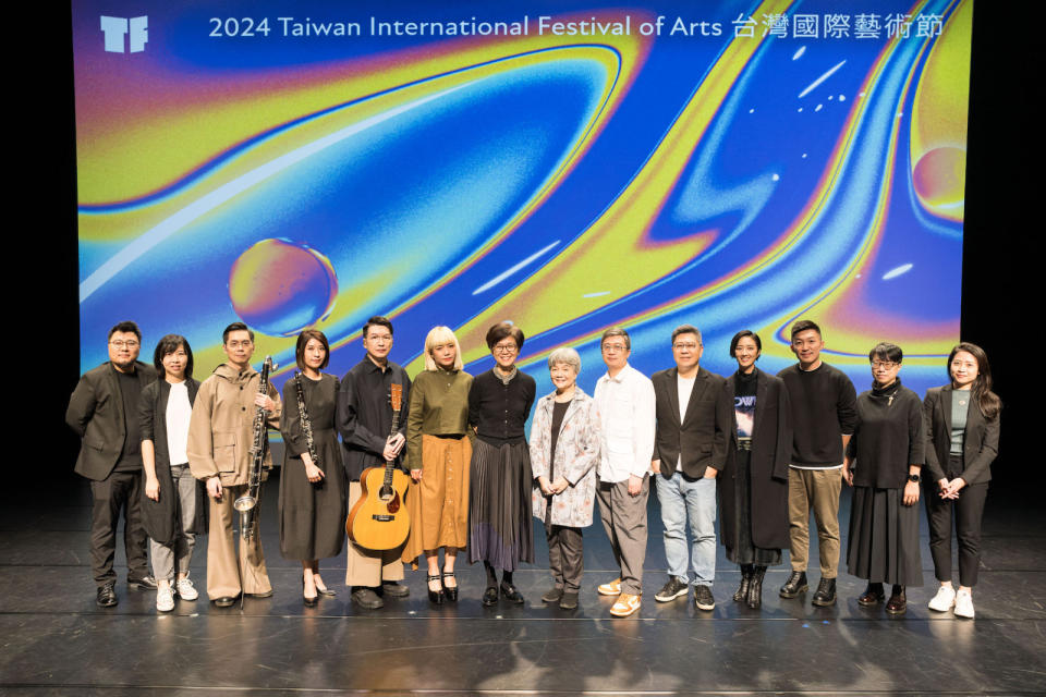 2024台灣國際藝術節TIFA作品宣告記者會。兩廳院提供。