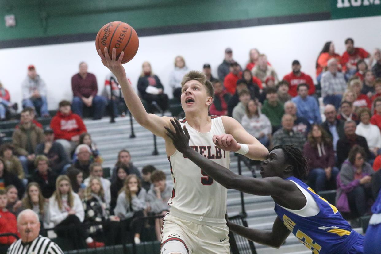 Shelby's Alex Bruskotter will play college basketball at Wright State.