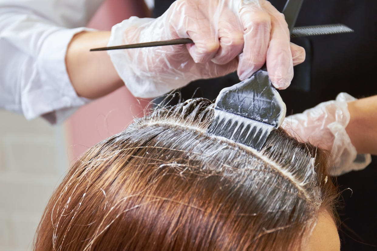 New research has linked permanent hair dye with an increased breast cancer risk [Photo: Getty]