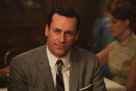 Don Draper (Jon Hamm) in the "Mad Men" episode, "Favors."