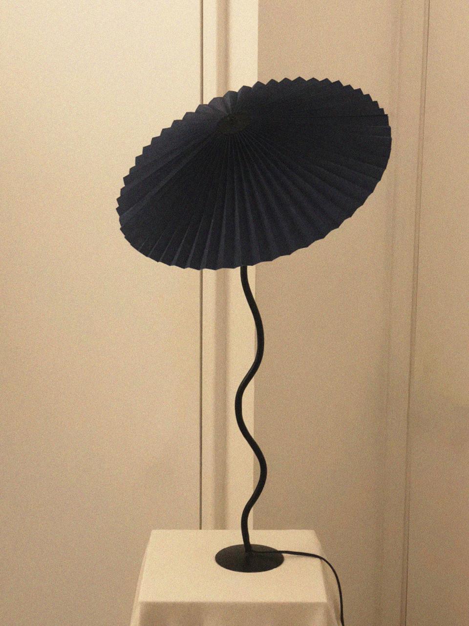 22-year-old Sicilian artist Oscar Piccolo is the mastermind behind these Instagram-beloved pleated lamps.