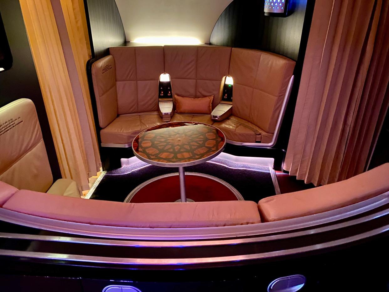 Etihad Business Class A380 2464