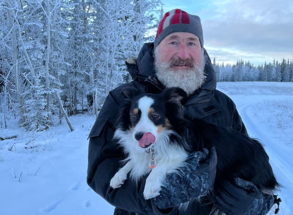 Chris Guppy has been out searching the Ibex Valley for Bolt every few days. He said it is lucky the colt has survived so far, with many signs of wolf activity in the area. 