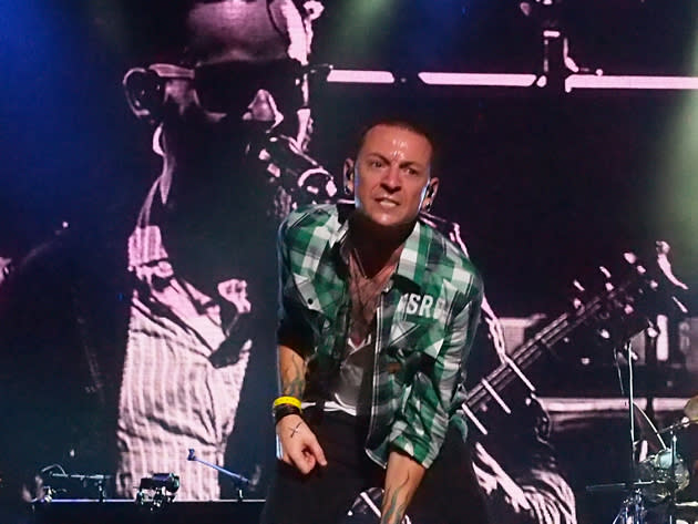 Linkin Park delivers explosive end to F1