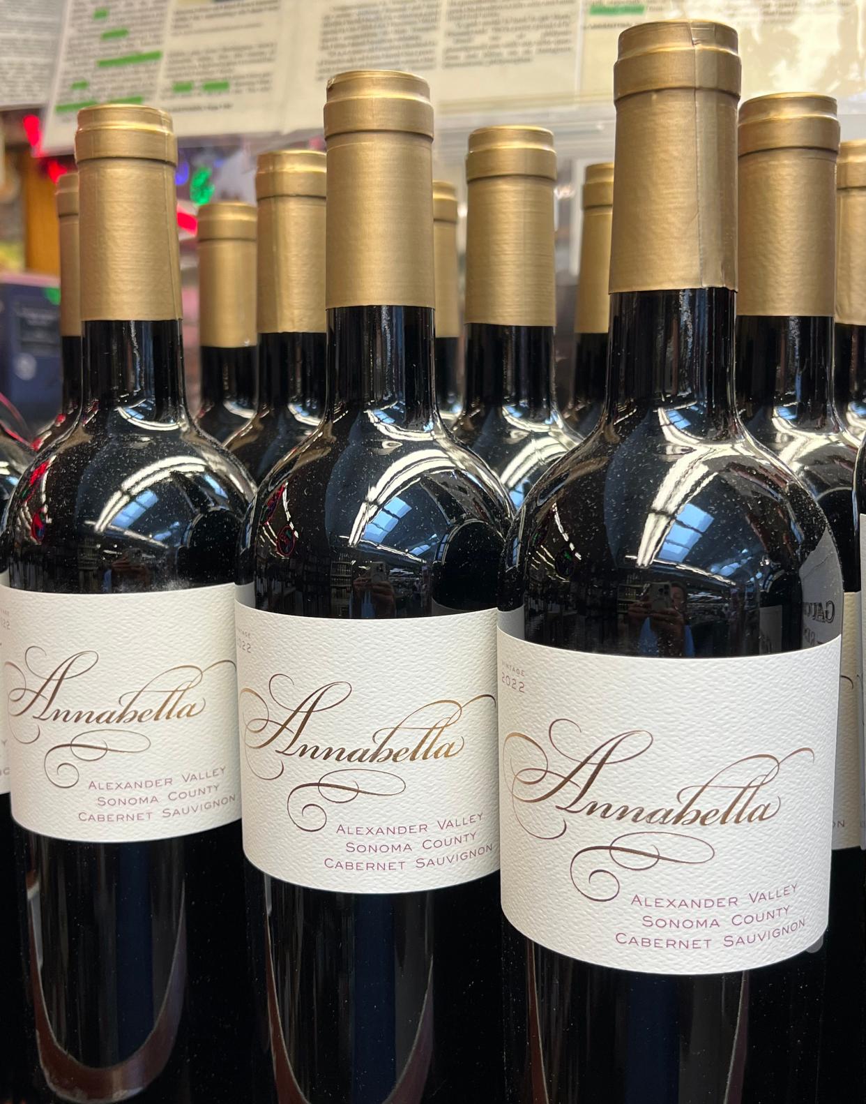 Winemaker Michael Pozzan produces the Annabella Alexander Valley cabernet.