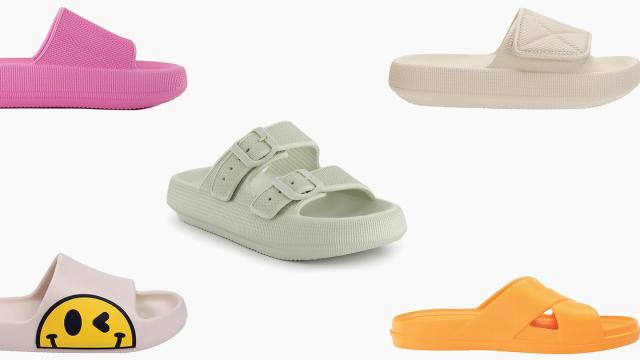 Women's Double Buckle Slide with Everywear® Technology