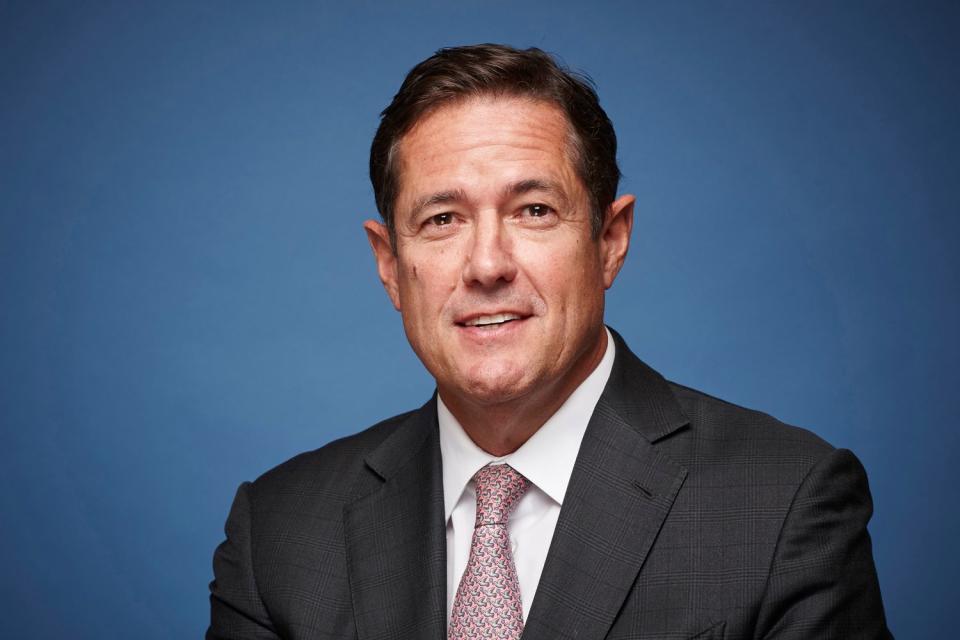 Unfortunately for chief executive Jes Staley (pictured), the share price remains stuck in the doldrums: Debra Hurford Brown/Barclays/PA