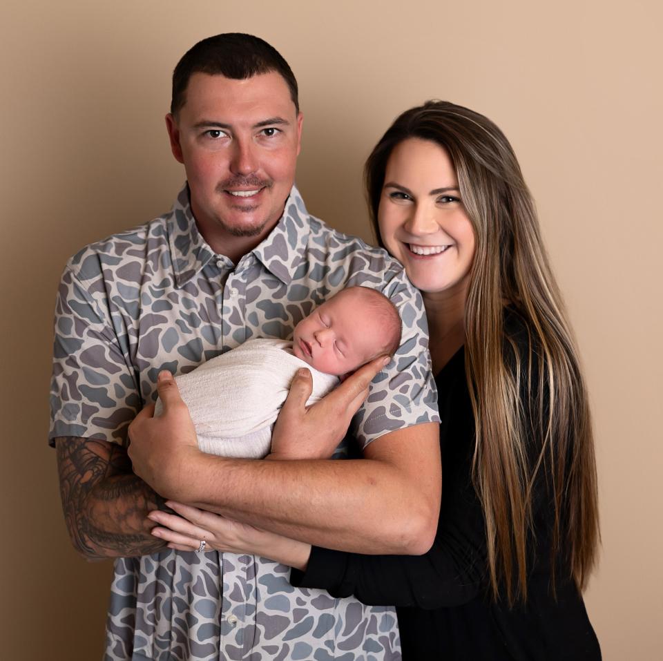 Jake and Courtney Freeman, who married in 2021, tried for a while to have a child until they discovered Jake was struggling with male infertility. After the couple pursued fertility treatment through the Family Fertility Center at Texas Children's Pavilion for Women in Houston, they welcomed their son, Walker, in April 2024.