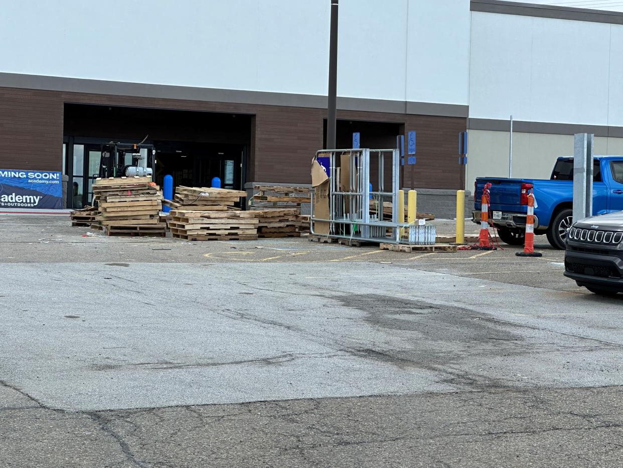 Academy Sports + Outdoors is still under construction in the Northpointe Center, but looks to be open in late spring. The store will employ approximately 60 team members. Interested individuals should apply at careers.academy.com.