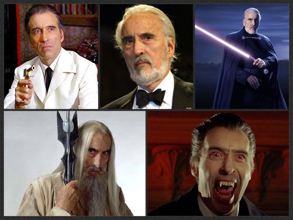 Sir Christopher Lee's most iconic roles