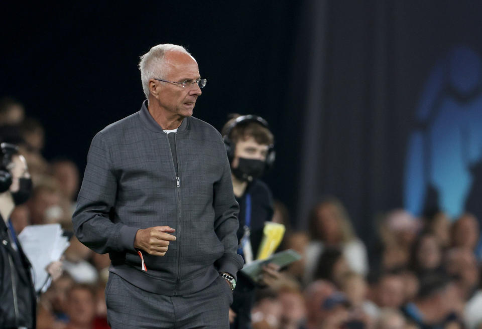 Sven-Göran Eriksson during Soccer Aid for Unicef 2021 