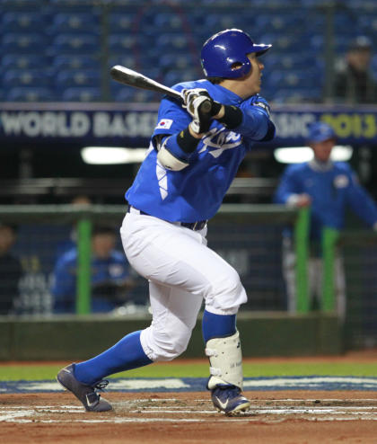 Hyun Soo Kim on his first major league home run 