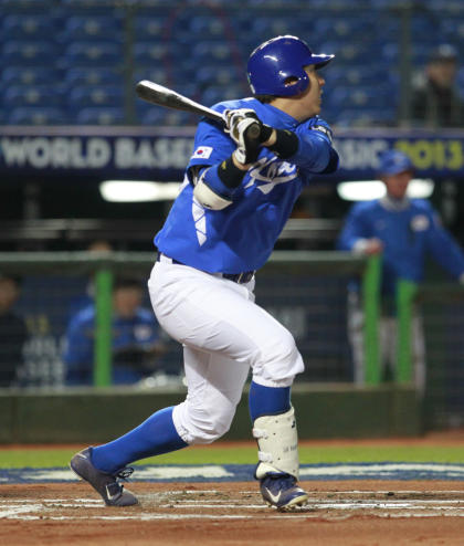 Hyun-soo Kim. (AP Photo/Wally Santana)