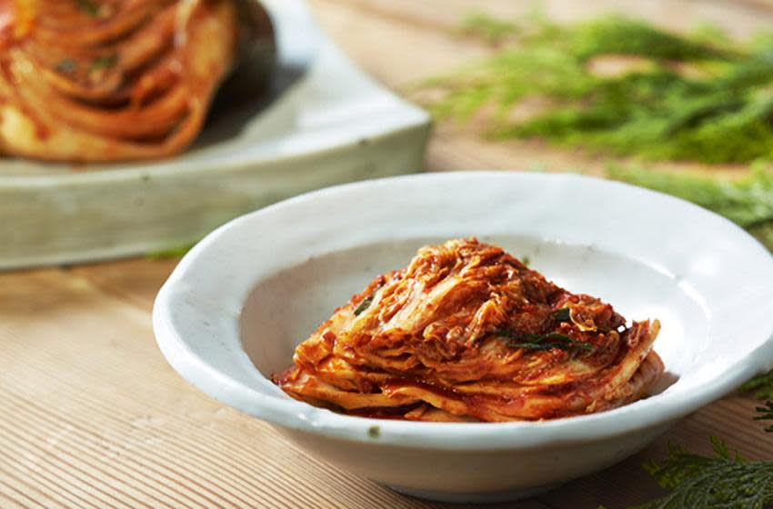 韓式泡菜-辣白菜泡菜。   圖：翻攝自韓國觀光公社官網