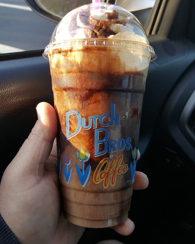 trifecta freeze from dutch bros