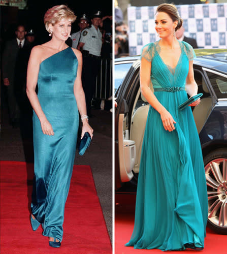 Diana's makeover, Kate's consistent elegance