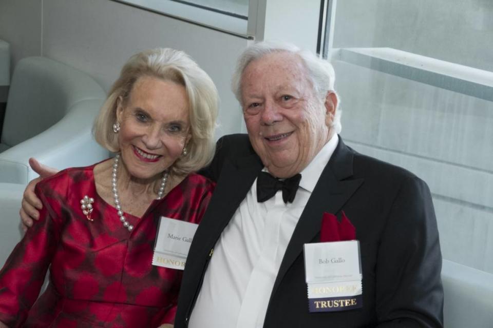 Modesto wine industry leader Bob Gallo, pictured here with wife Marie, was named trustee emeritus by the University of California, Merced, Foundation in February 2021.