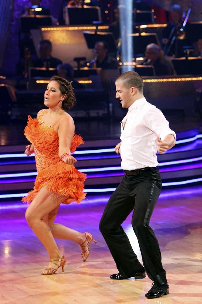 Bristol Palin and Mark Ballas perform on "Dancing with the Stars."