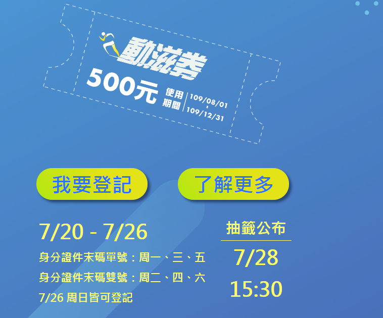 登記方式非常簡單，第一步為進入「動滋網」官網，第二步點選「我要登記」，第三步輸入資料即可完成登記   圖：取自「動滋網」官網