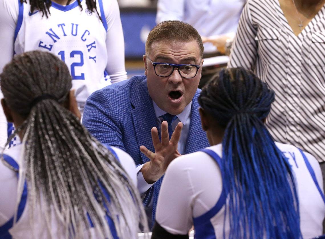 Matthew Mitchell is the winningest head coach in the history of UK women’s basketball. Matt Goins