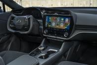 <p>Sometime after launch, Lexus will offer the option of Steer by Wire with this steering yoke.</p>