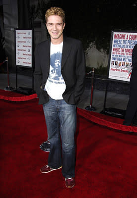 Topher Grace at the LA premiere of Universal's American Dreamz